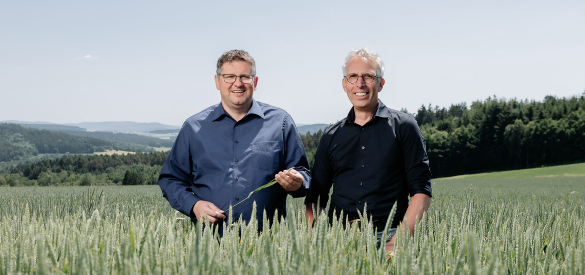 Geschäftsführer Christian Baumer und Thomas Hanauer